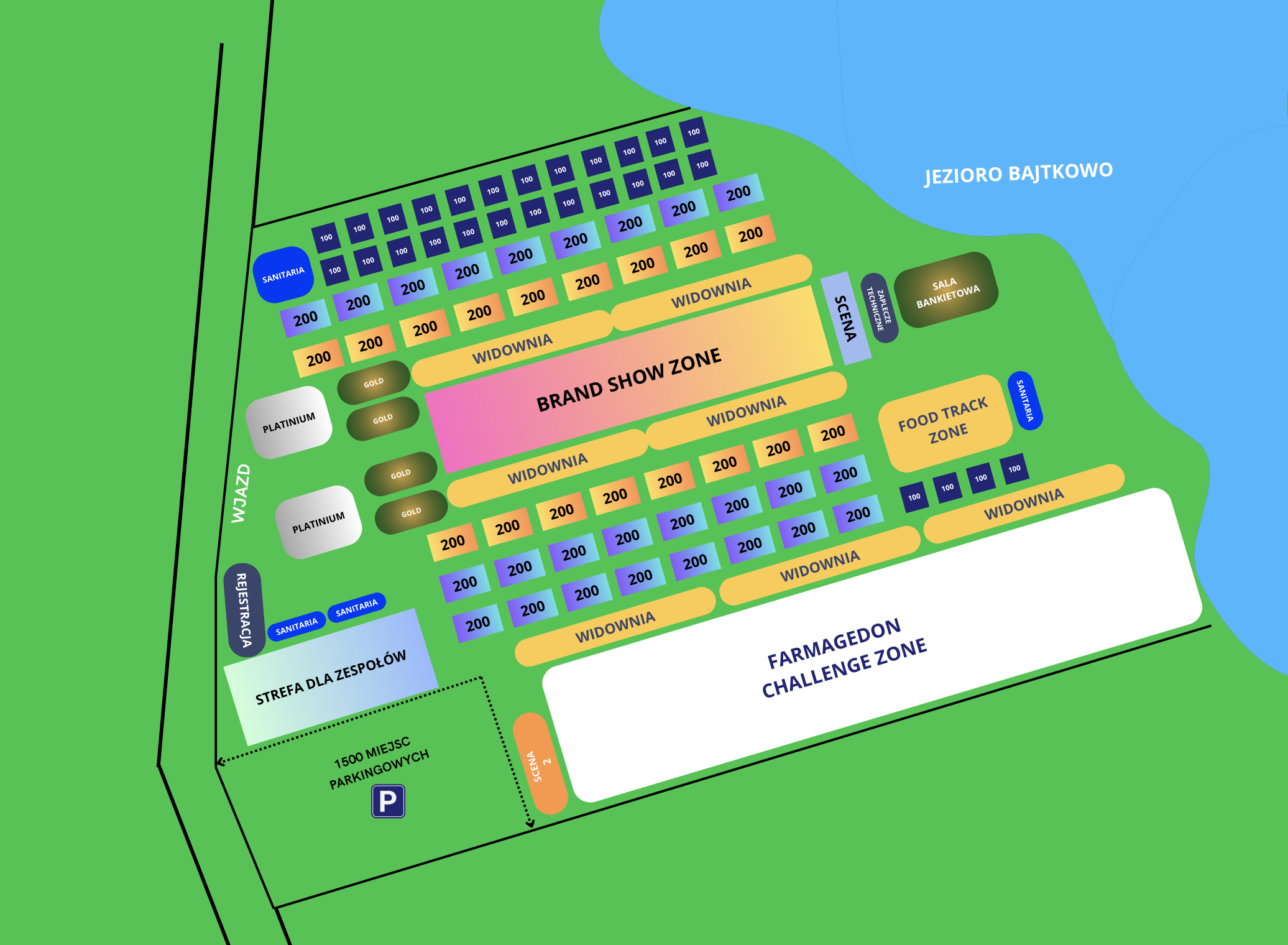 Mapa Challenge Show Zone